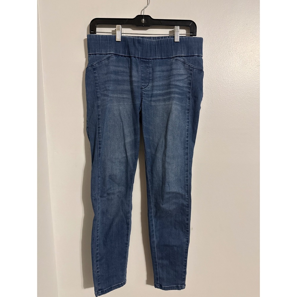 Vintage Guess Los Angeles Womens Pull On Skinny Jeans Medium Wash Blue Size M